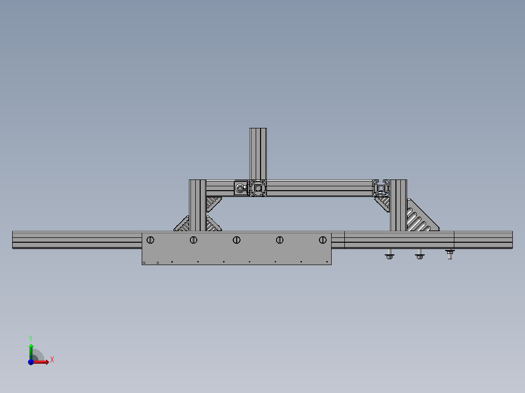 非标焊接机设备前视图