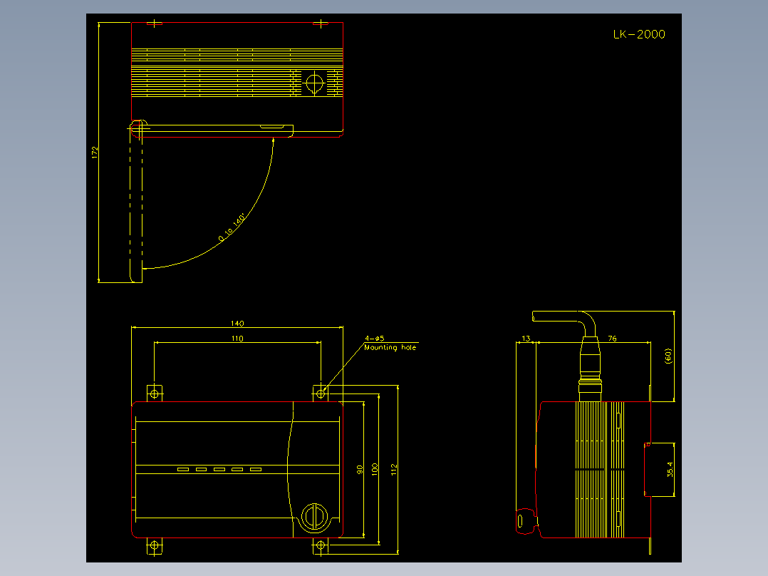 基恩士lk_cad_kc图纸模型