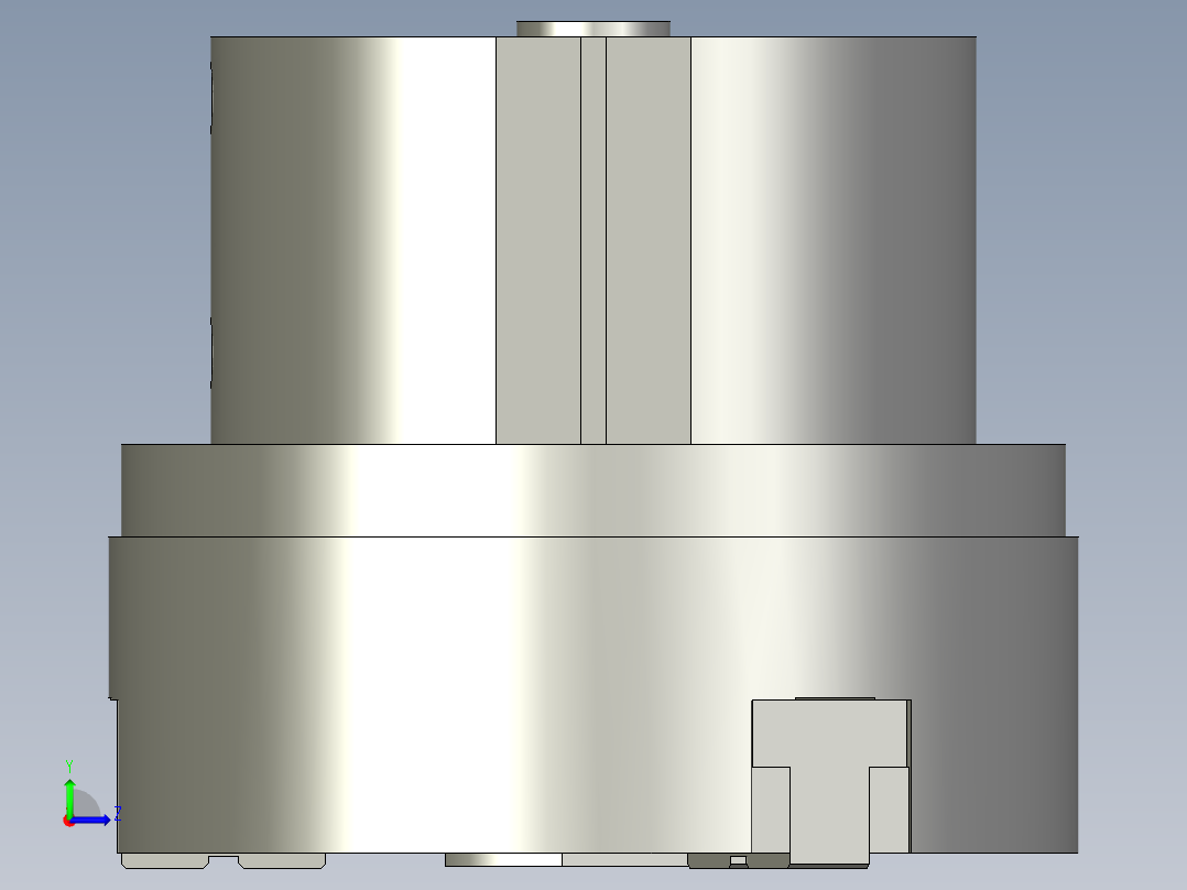普通气爪PH02-125B左视图