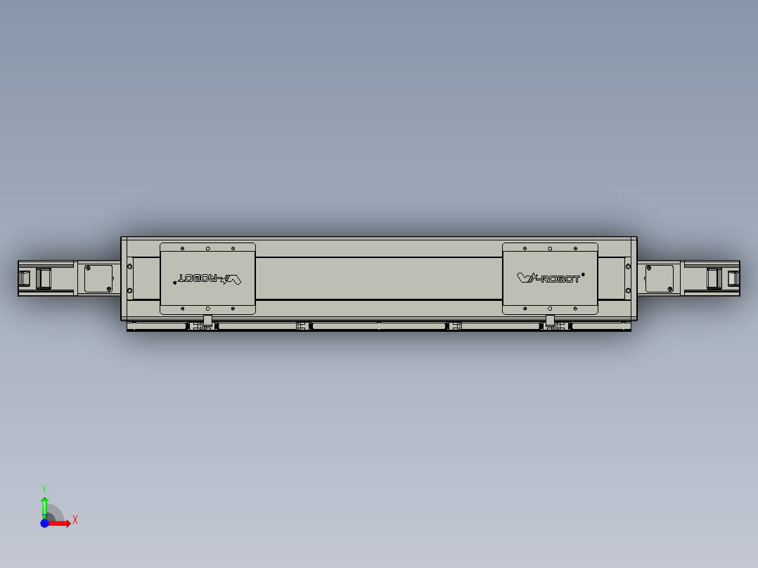 威洛博双电机滑台-VC14D2-S150-BC-P40-C6前视图