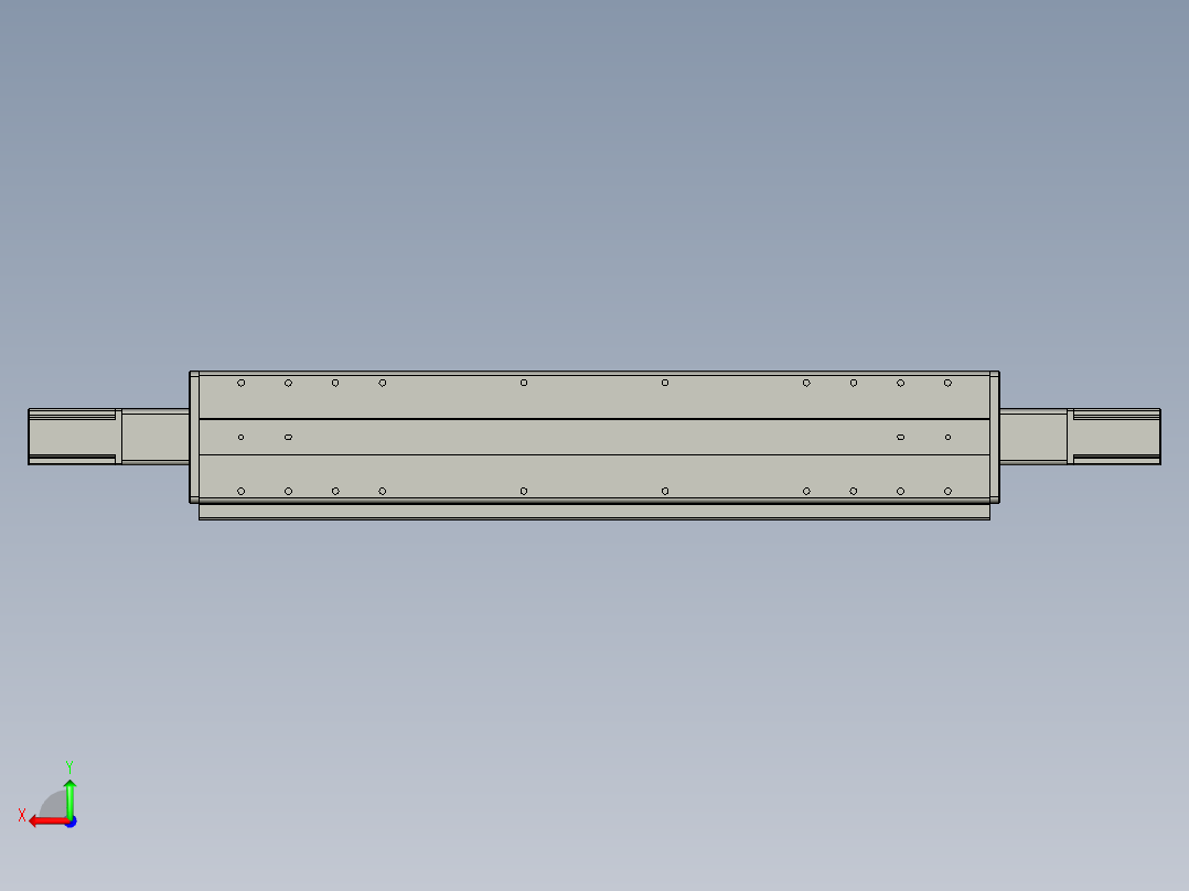 威洛博双电机滑台-VC14D2-S150-BC-P40-C6后视图