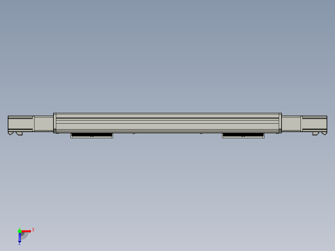 威洛博双电机滑台-VC14D2-S150-BC-P40-C6俯视图