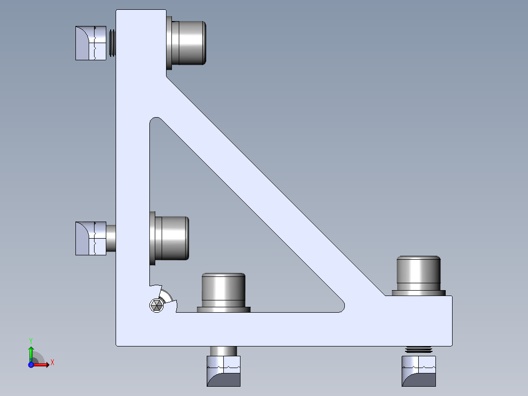 铝型材及其附件3.31.100.60.60.M5.ST左视图