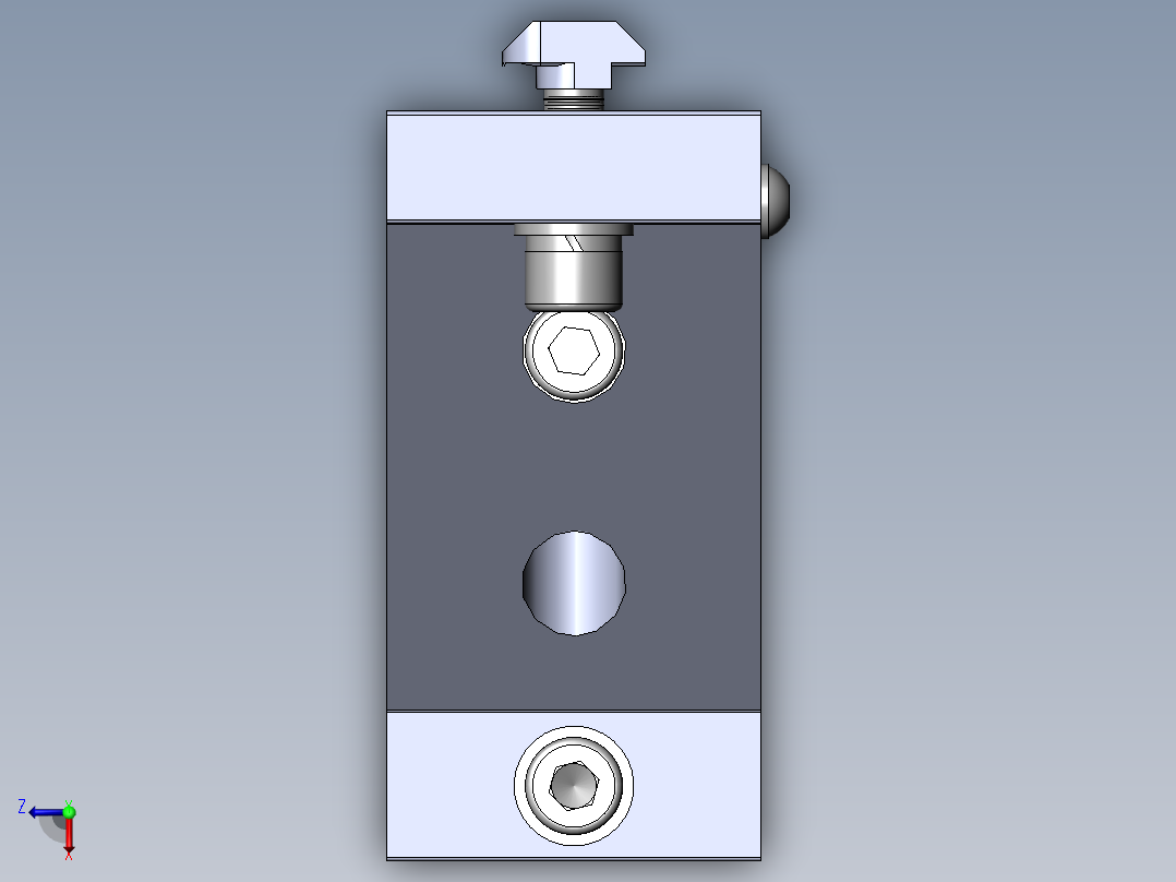 铝型材及其附件3.31.100.60.60.M5.ST俯视图