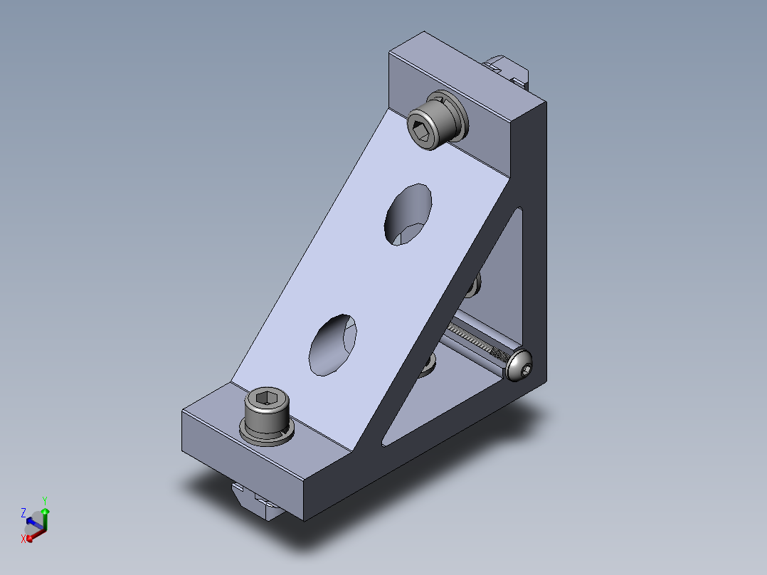 铝型材及其附件3.31.100.60.60.M5.ST正等轴测图