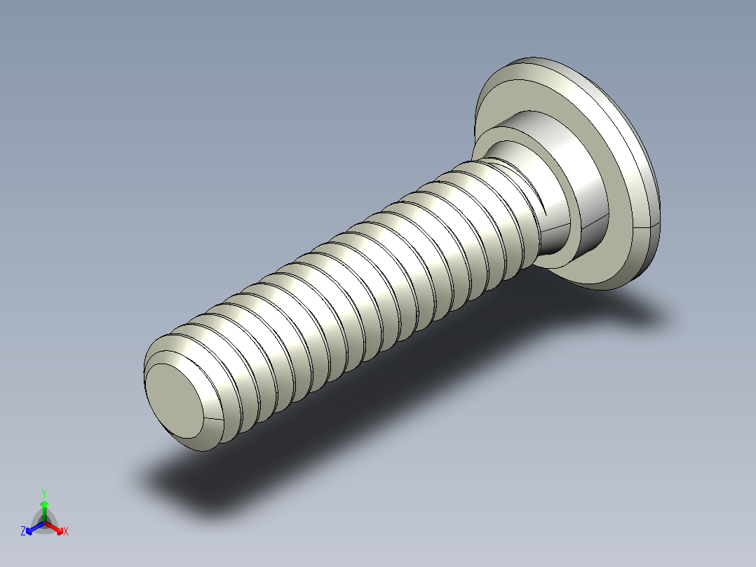 超薄型内六角螺钉-Ultra Low Profile Socket Head Screws 0.25-20 Thread Size 1 in Long.IGS