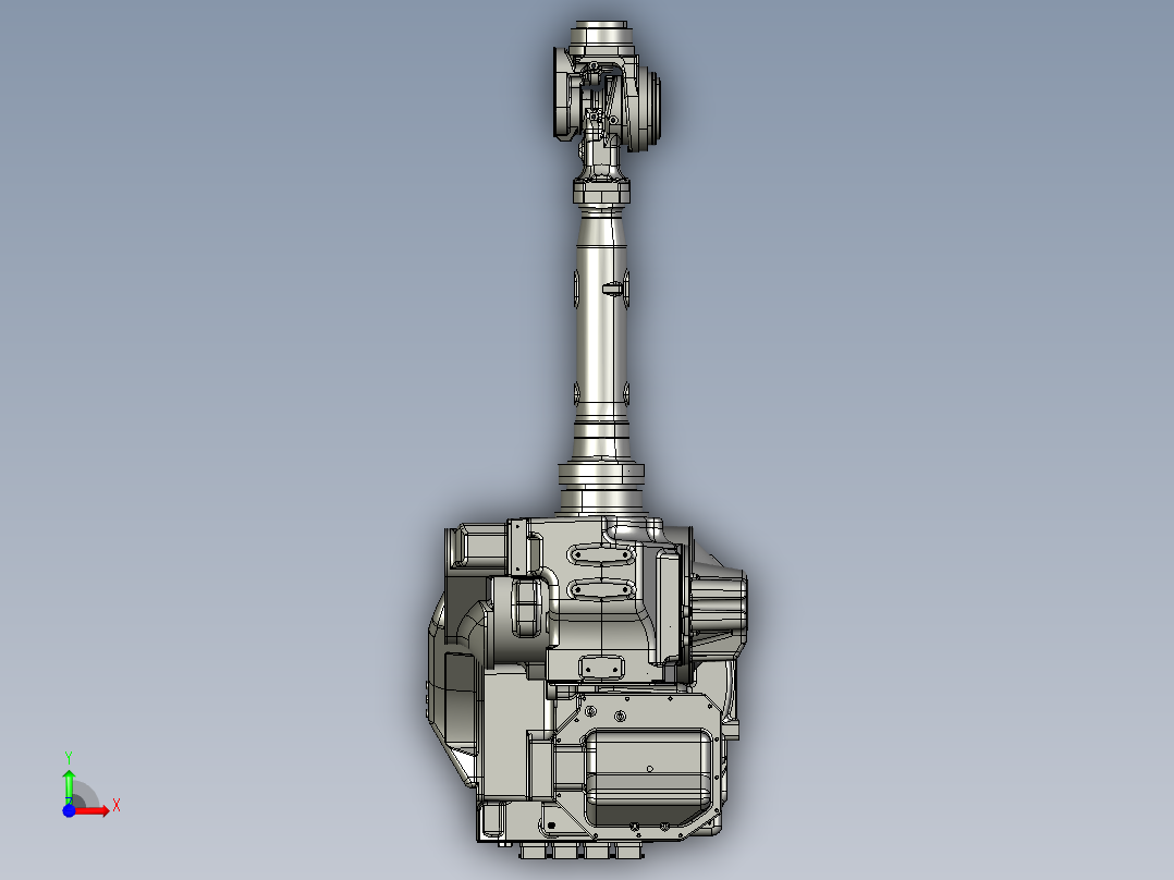 那智机器人nachi-robotics-mr35-mr50-7-axis-industrial-robot-35kg-50kg stp前视图