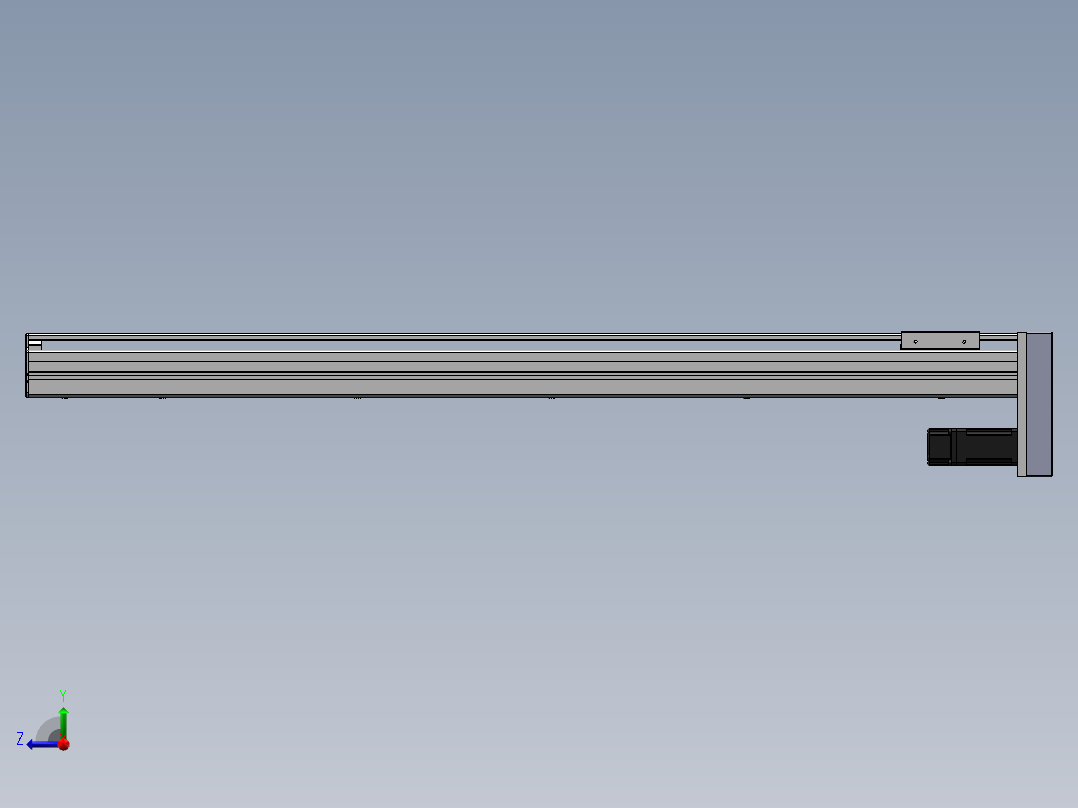 精密模组MY80S-T10-850L-P10B-BM-C4右视图