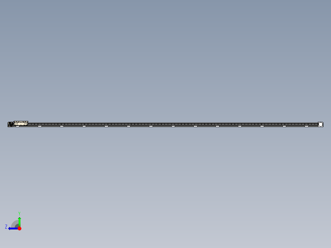 同步带滑台-欧规B8H-L176-S5200-L-ZP40-D3-N5右视图