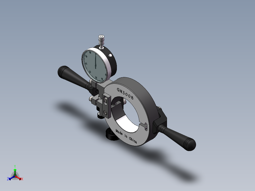 GN3008量规正等轴测图