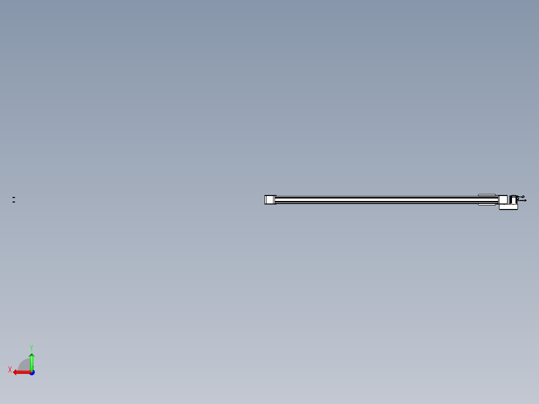 威洛博LB.GB同步带传动--欧规系列GB8-L96-S2150-BL-P75后视图