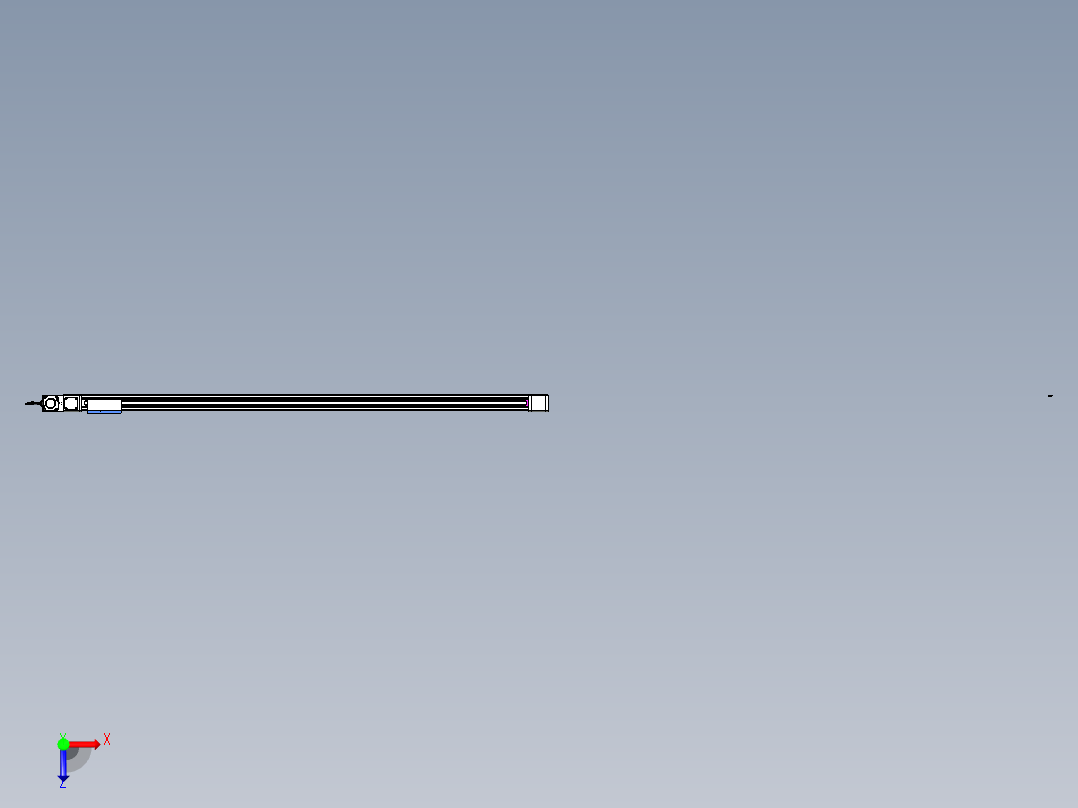 威洛博LB.GB同步带传动--欧规系列GB8-L96-S2150-BL-P75俯视图