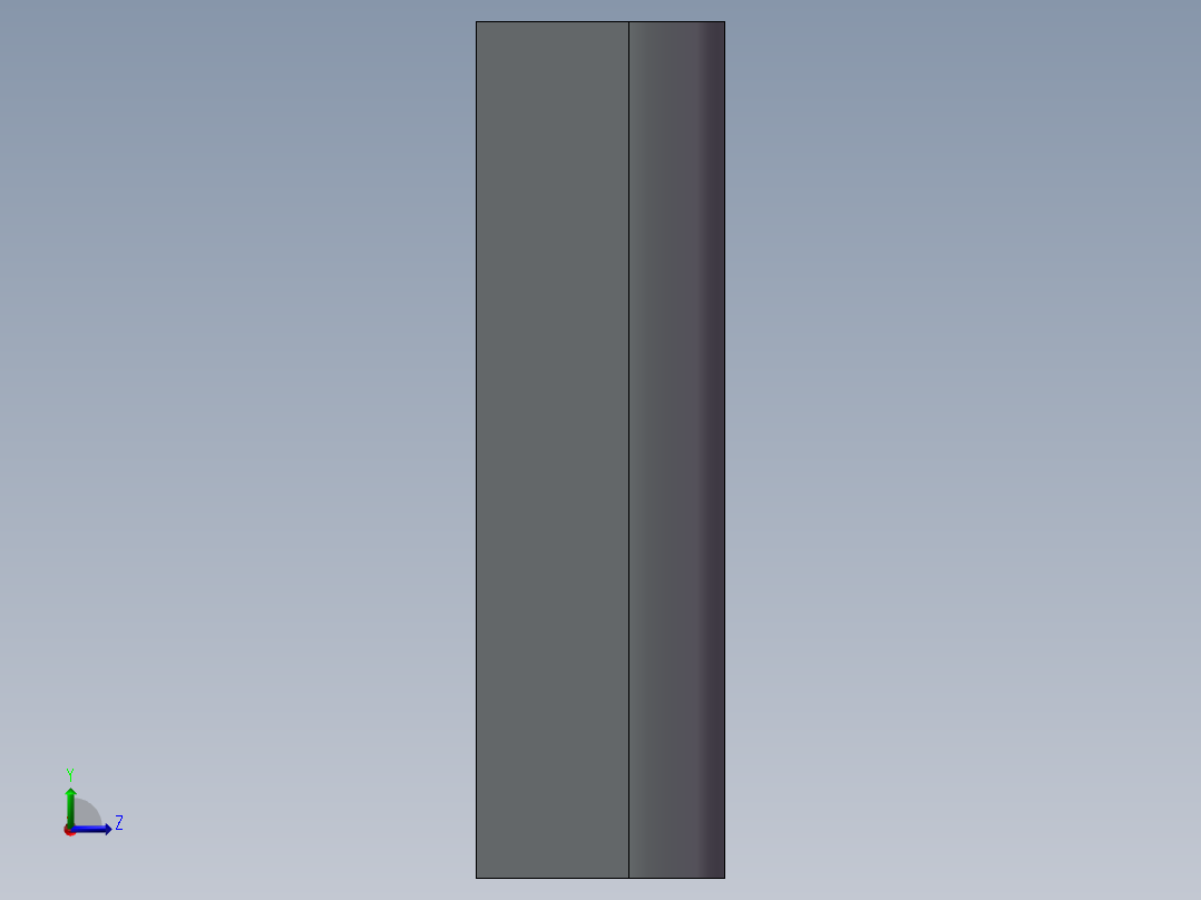 CL219-1-2铰链左视图