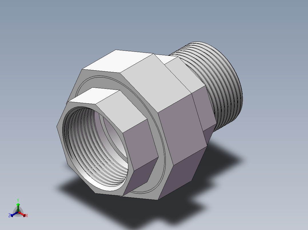 活接-等径内外丝直通 DN32