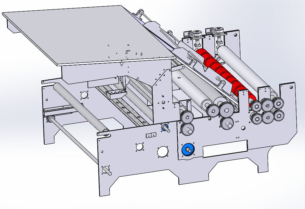 经典瓦楞纸板机（瓦楞纸板生产设备）