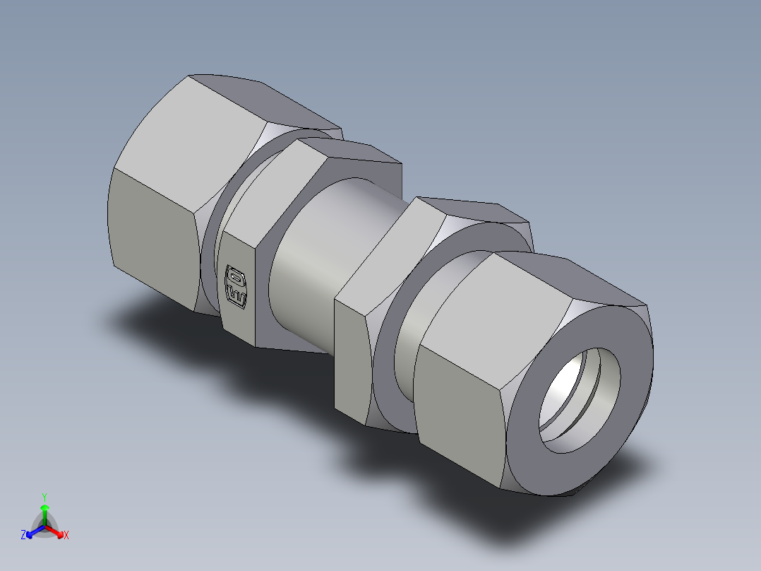 卡套式工业通用硬管接头EO_Bulkhead_union_SV15L71