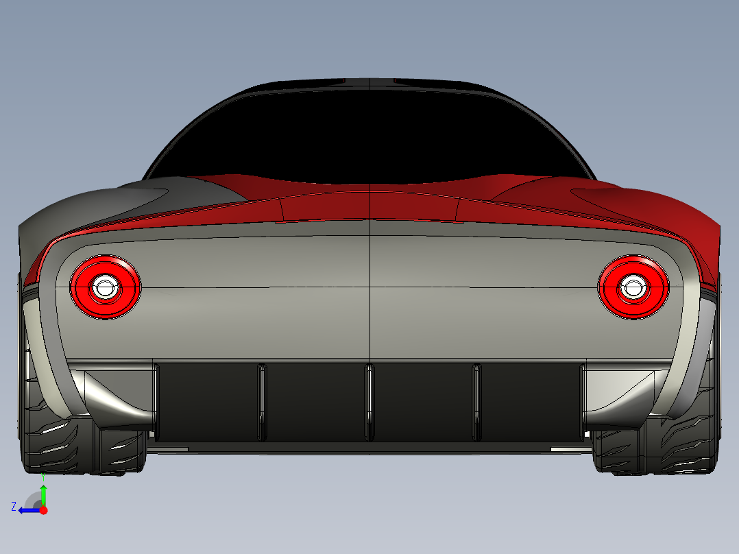 汽车车身 (72)右视图