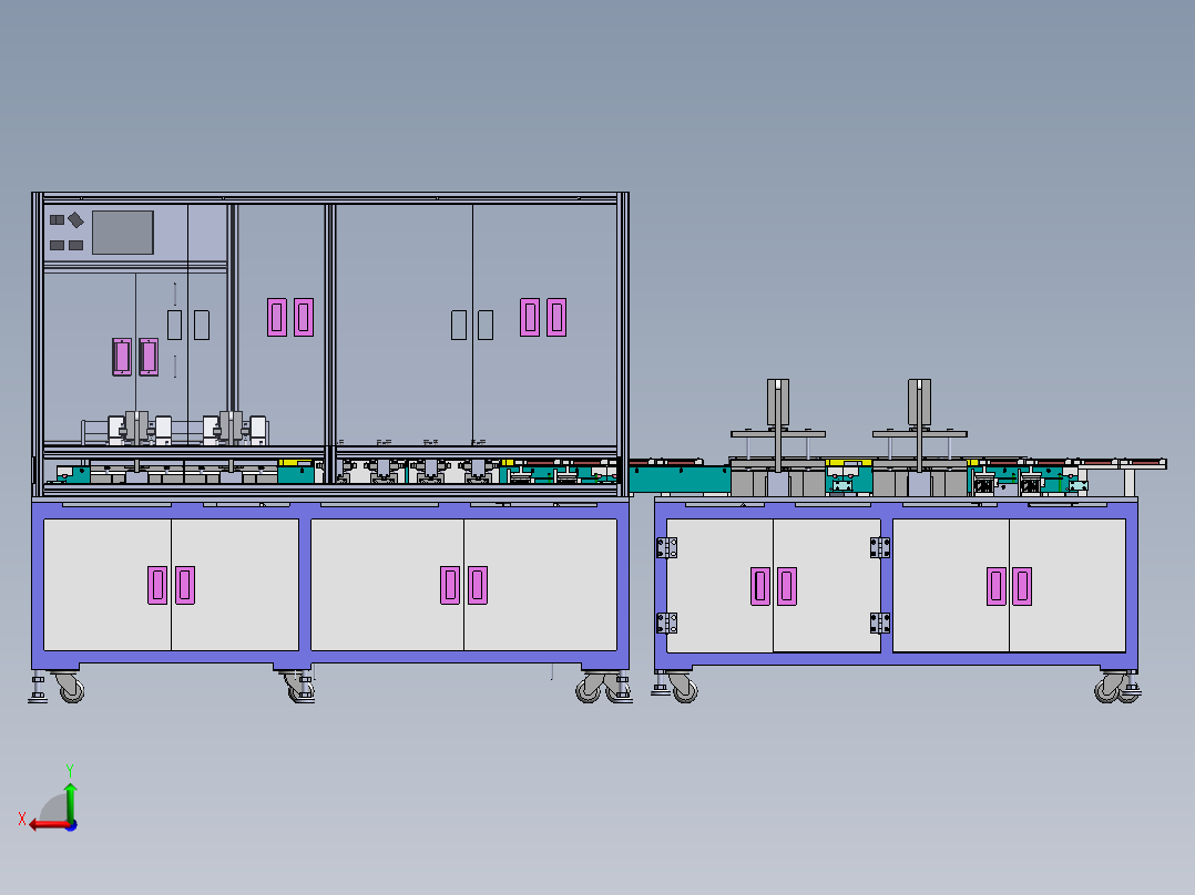 一种手机电池粘胶机sw18可编辑后视图