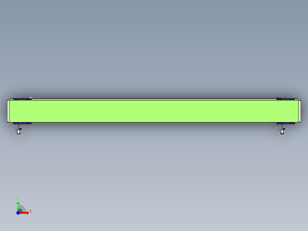 威洛博VL系列3d模型模组2VL22H2Y-S2450前视图