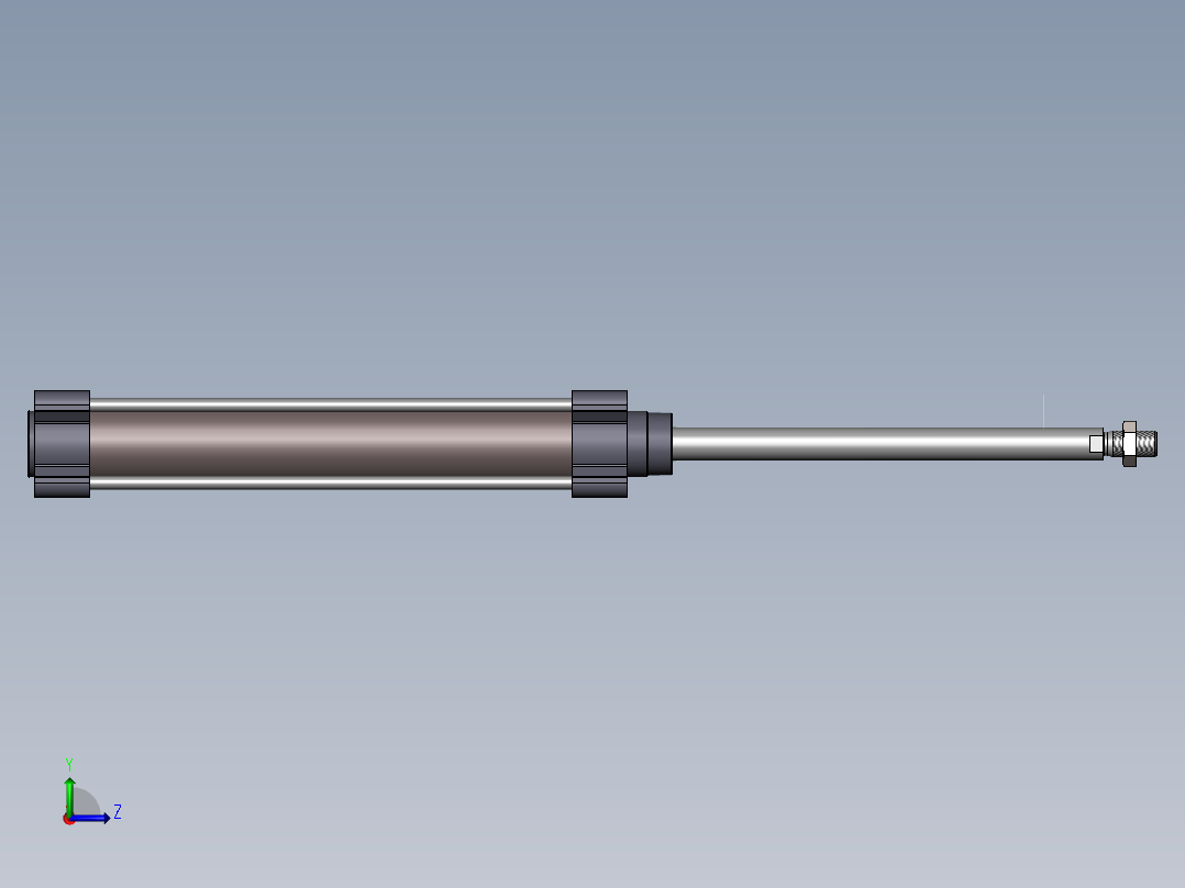 一些气动接头-仪表-传感器左视图