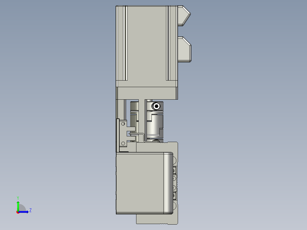 威洛博LB.GB同步带传动--欧规系列EBF5-L11-S350-BL-P20-C4左视图
