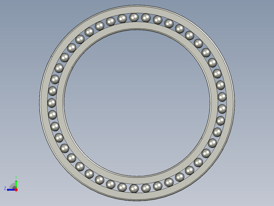深沟球轴承619-500右视图