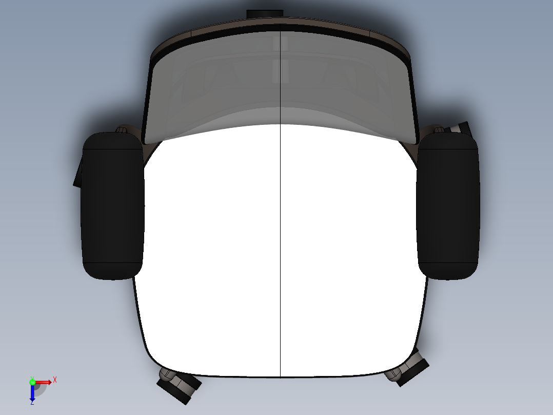 Steelcase 卡门俯视图