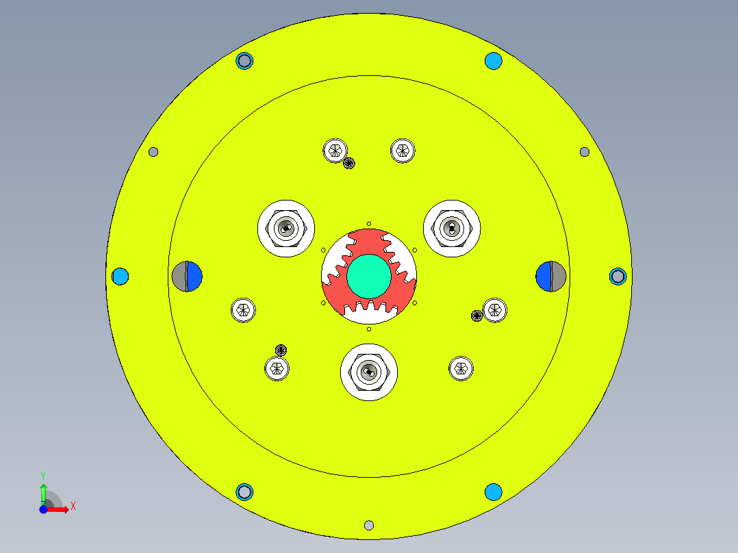 PR002_HSP齿轮分部设计出图清单_PR20240402前视图