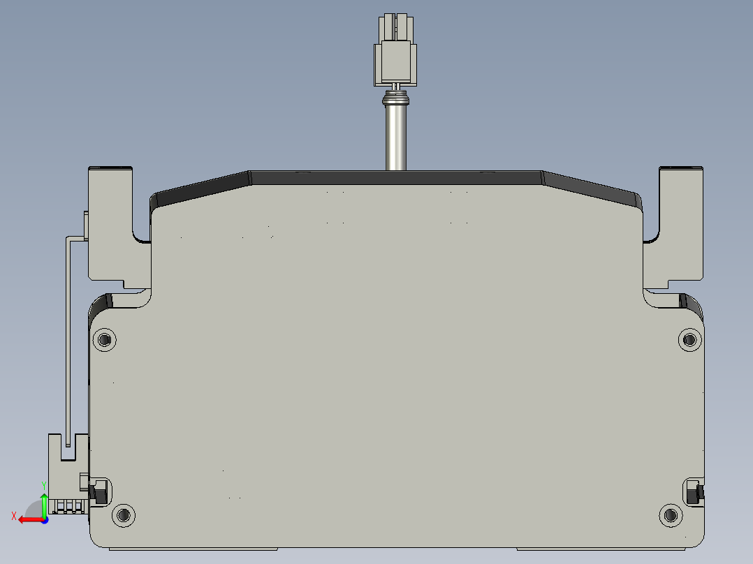 东锦丝杆传动-直线滑台模组DH210-C-L10-S850-BC-P750W-C3后视图
