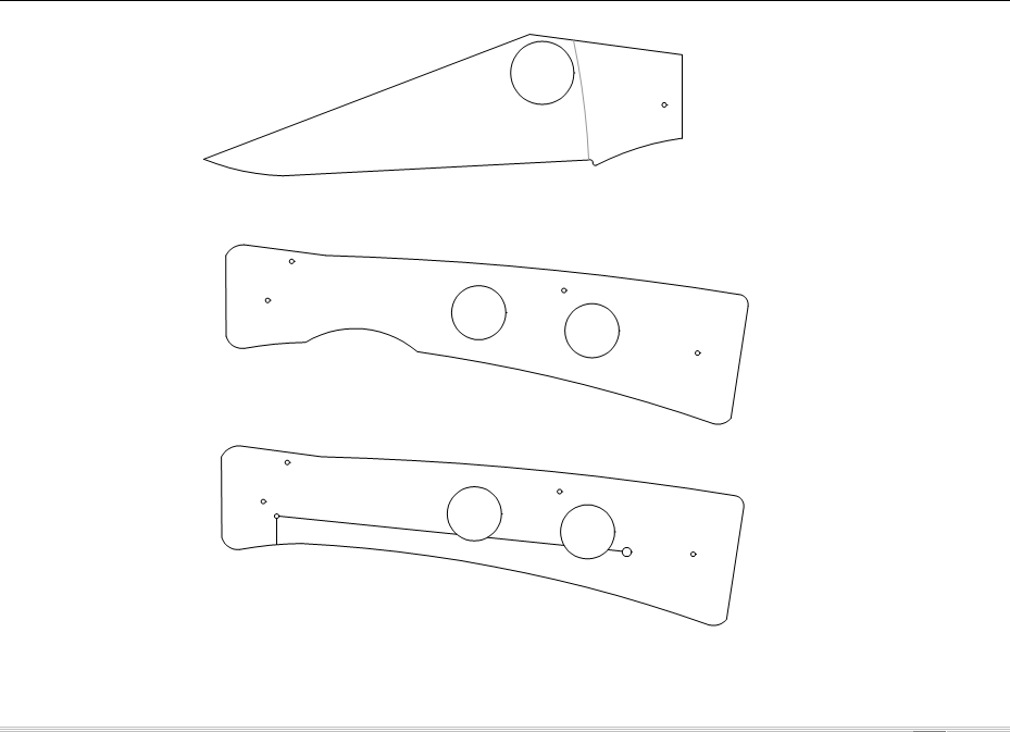 水果刀具CAD图纸模型DIY激光线切割钳工手工机械制作艺术品