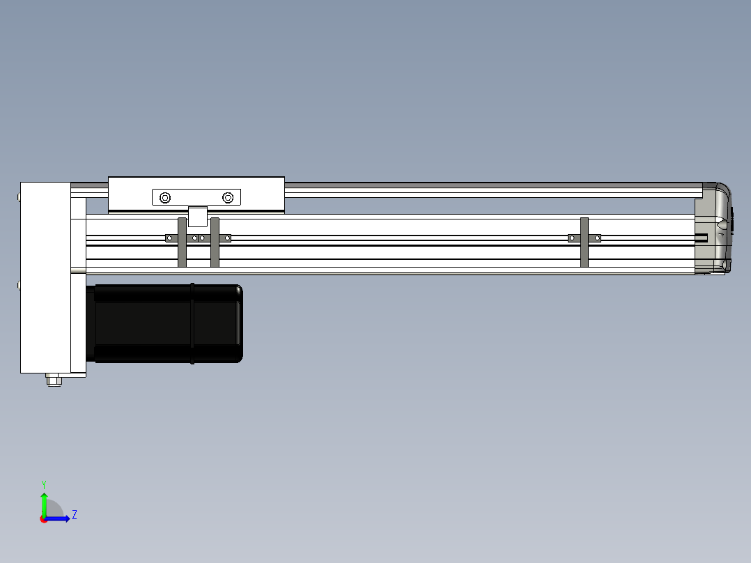 Toyo东佑达直线模组-ETH14-300-BM-400W左视图
