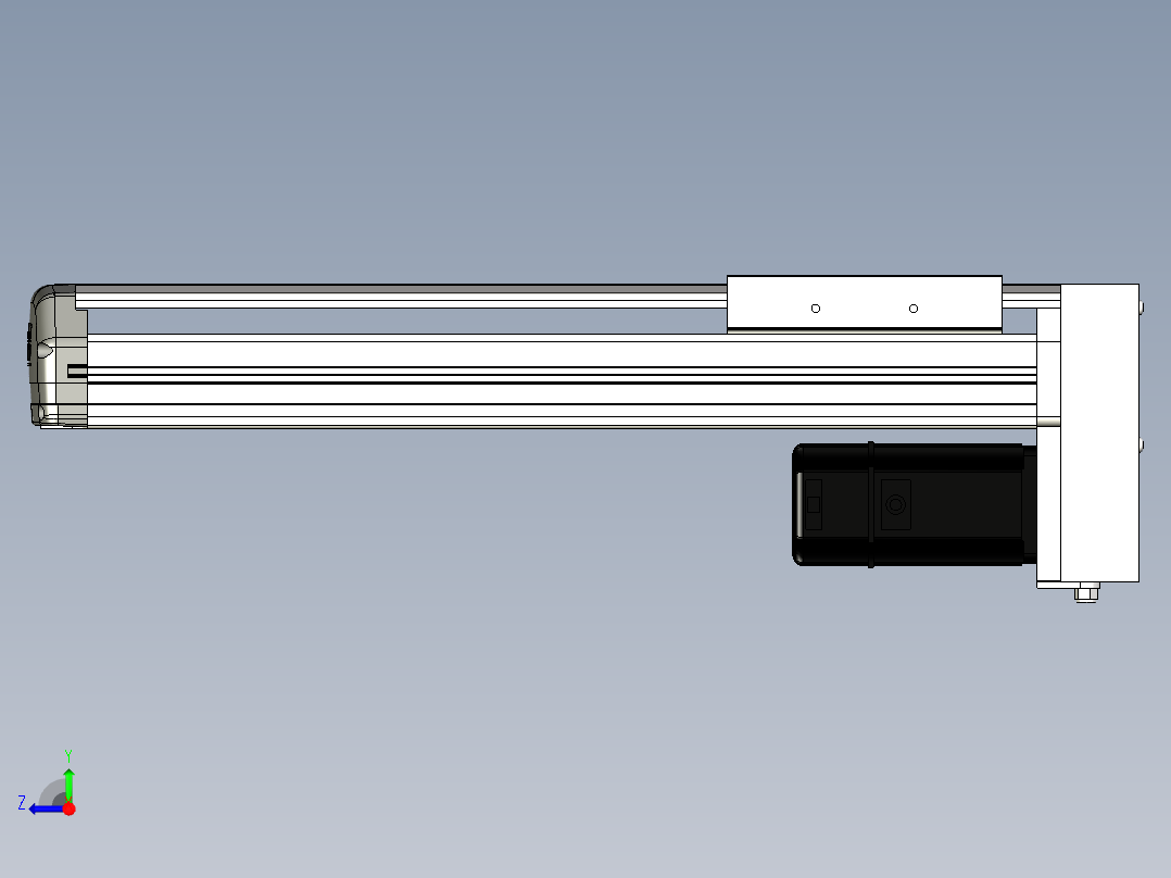 Toyo东佑达直线模组-ETH14-300-BM-400W右视图