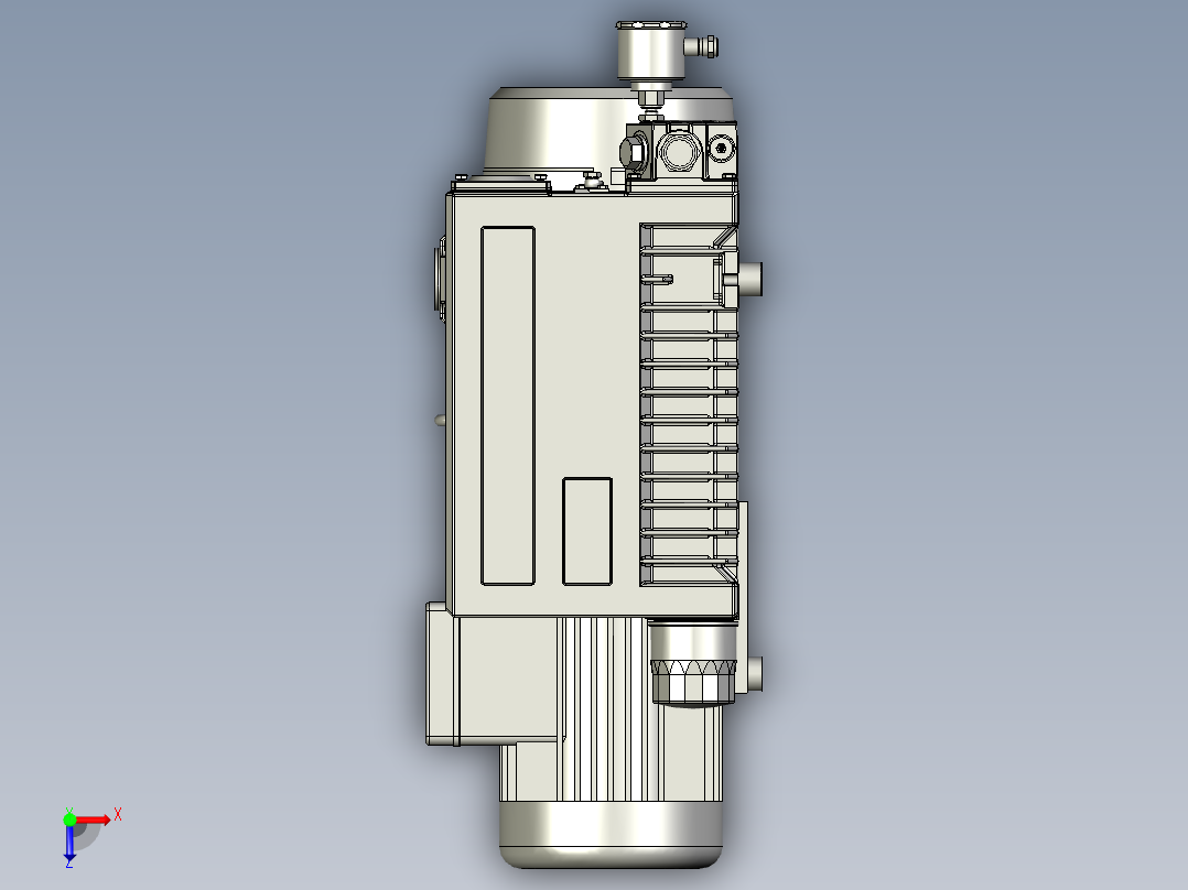 普旭泵NX5_RA0100F_ATEX_ZZ俯视图