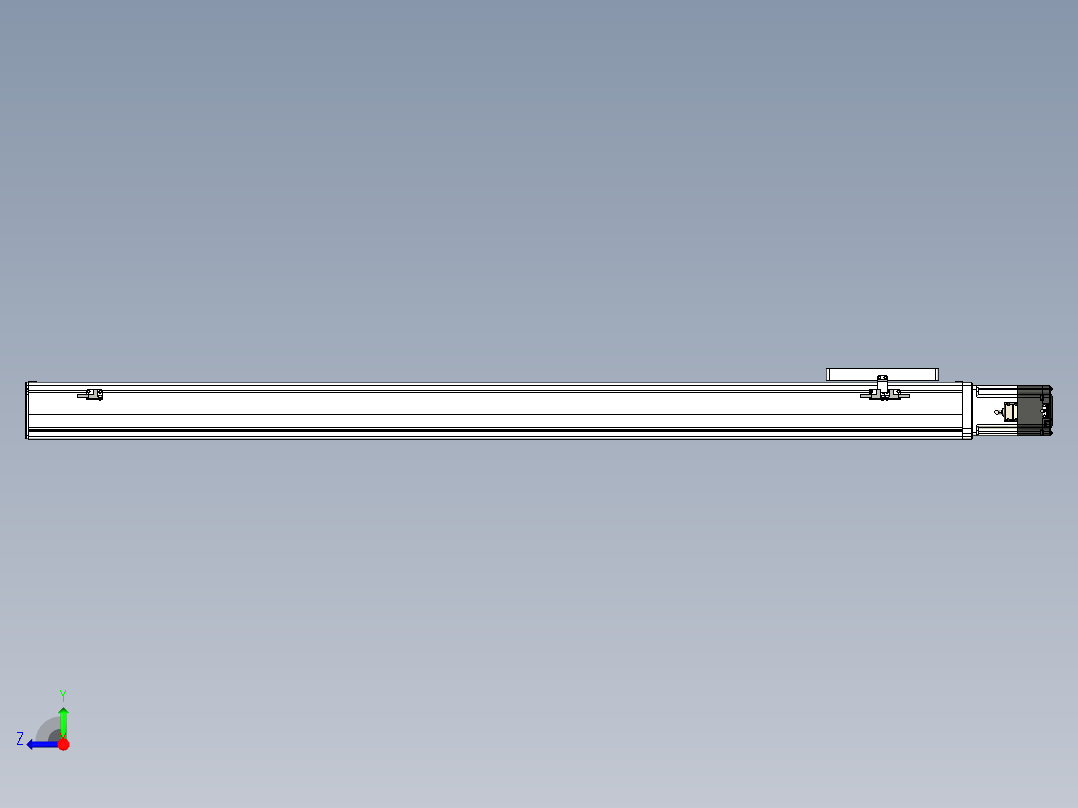 丝杠滑台-全封闭-EC17-Lx-C-S1250-BC-P75-D3右视图
