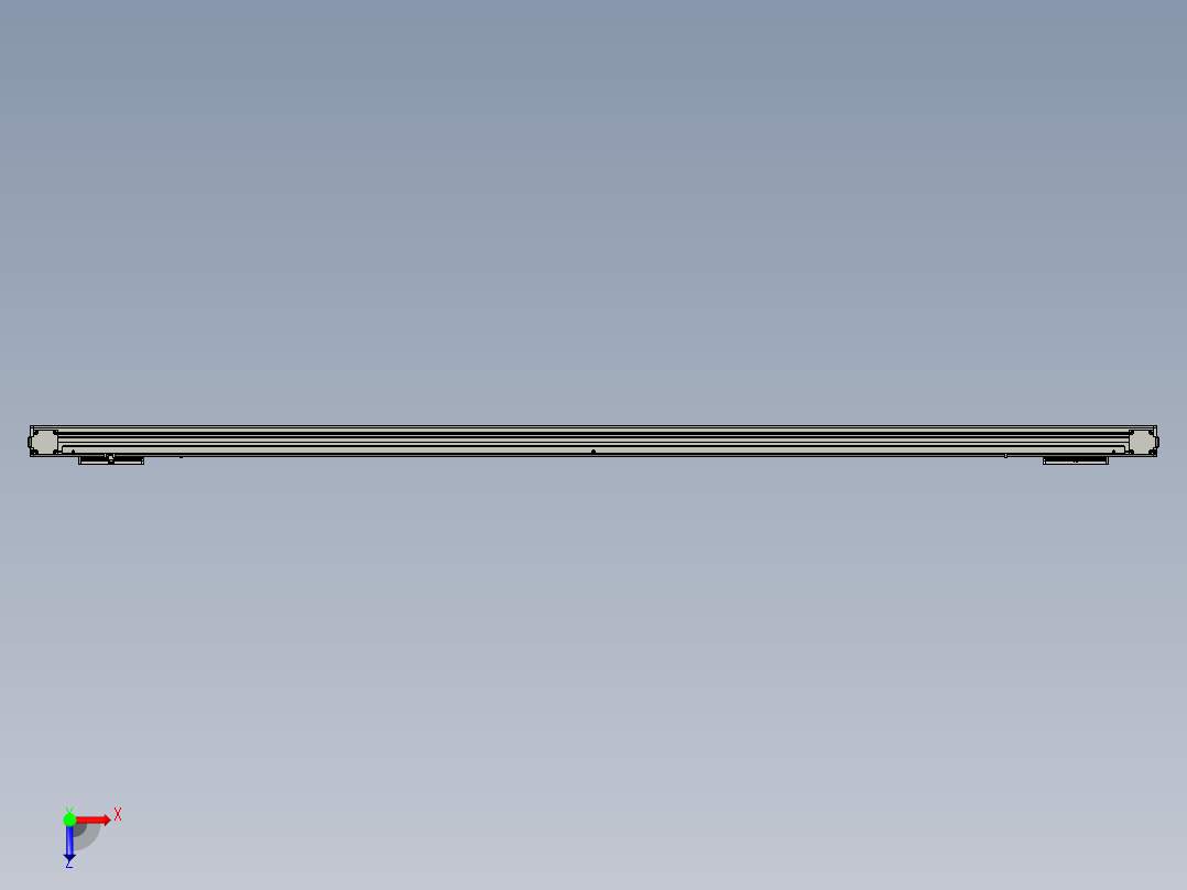 威洛博双电机滑台-VBC14S2-L100-S2200-BLR-P40-C6俯视图