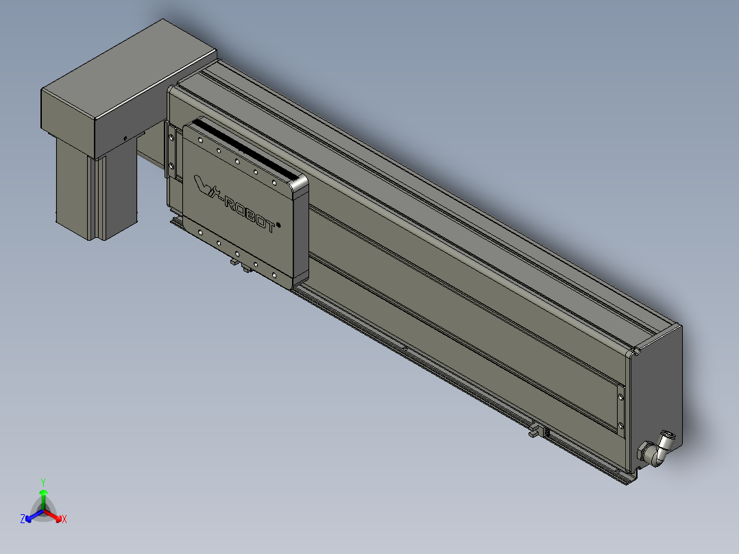 威洛博VBC17-S450-BRU-P75正等轴测图