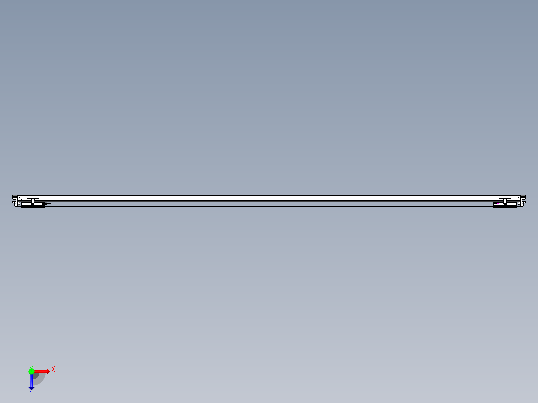 威洛博VL系列直线电机模组-2VL17E2-S3050俯视图