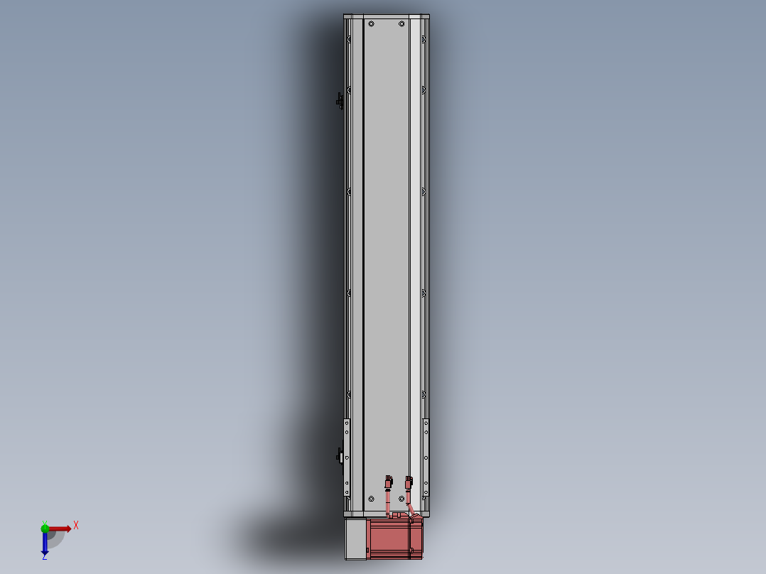 精密模组MT170-L125-700-LU-M75-C4俯视图