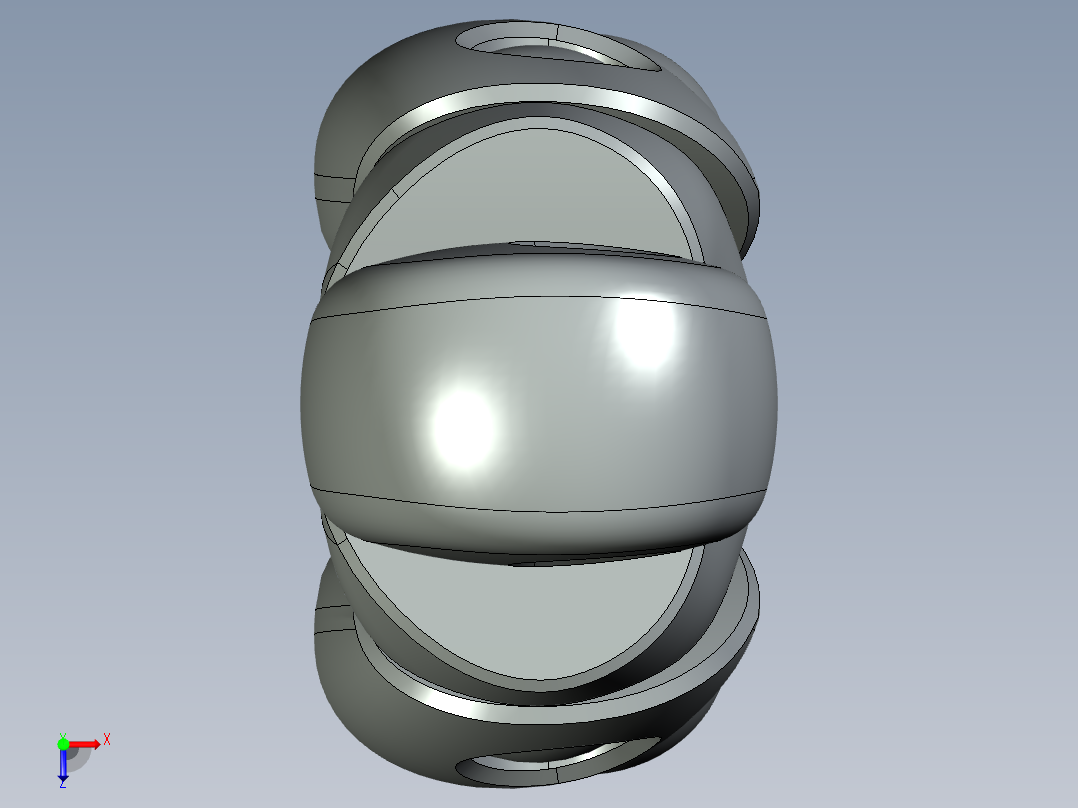 人体模型俯视图