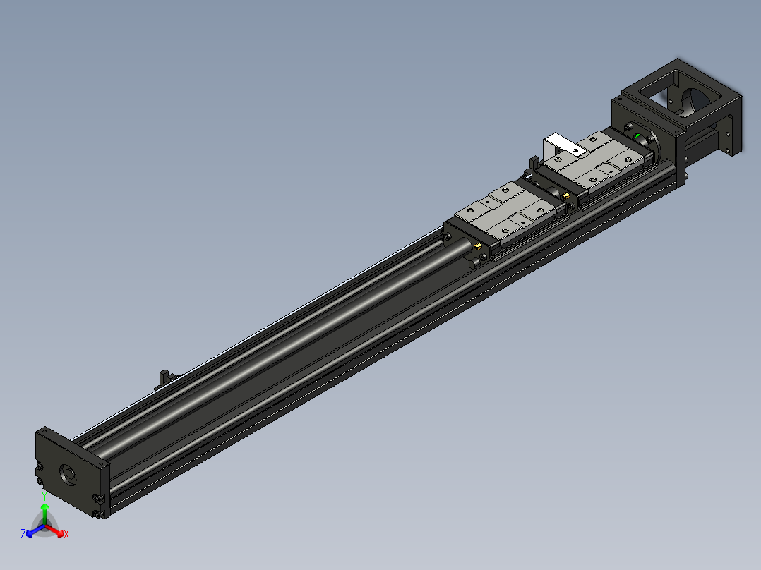 模组MK86-740A2-F0正等轴测图