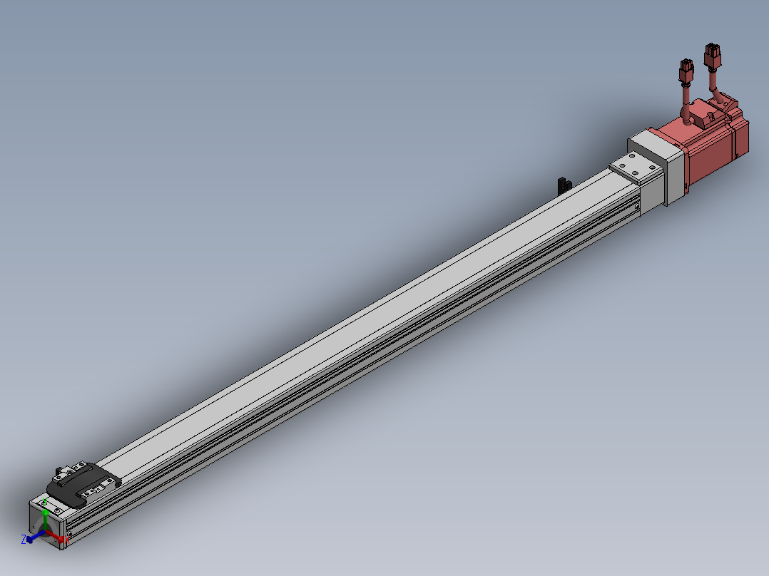 精密模组MY50-T10-750L-BC-P20B-C4-C正等轴测图