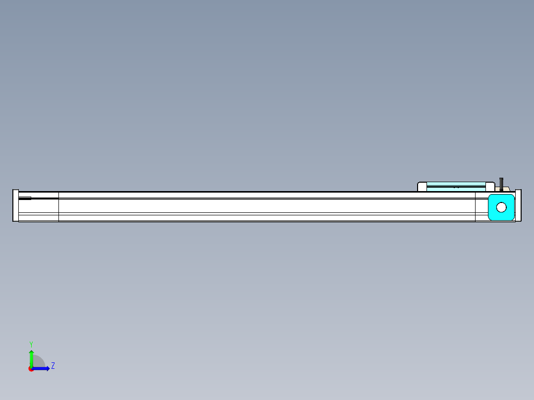 欧规系列-LB6A-L130-S800-BL-ZP40-C3左视图