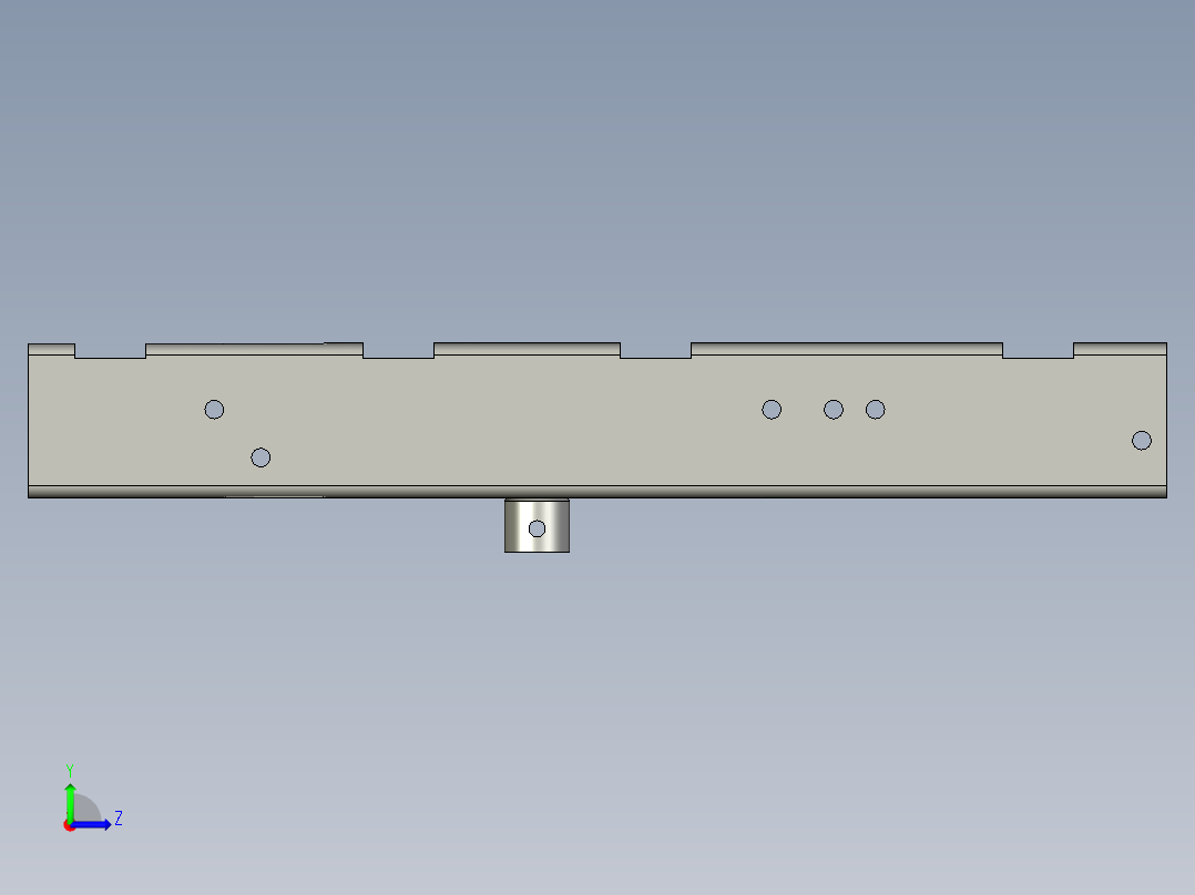 行间中耕机自动种植机左视图