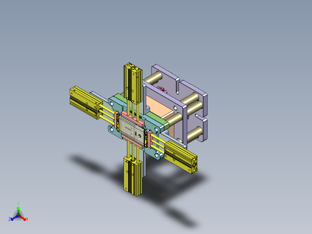 X3-笔记本CNC工装夹具三维模型CNC8-cetui-0909