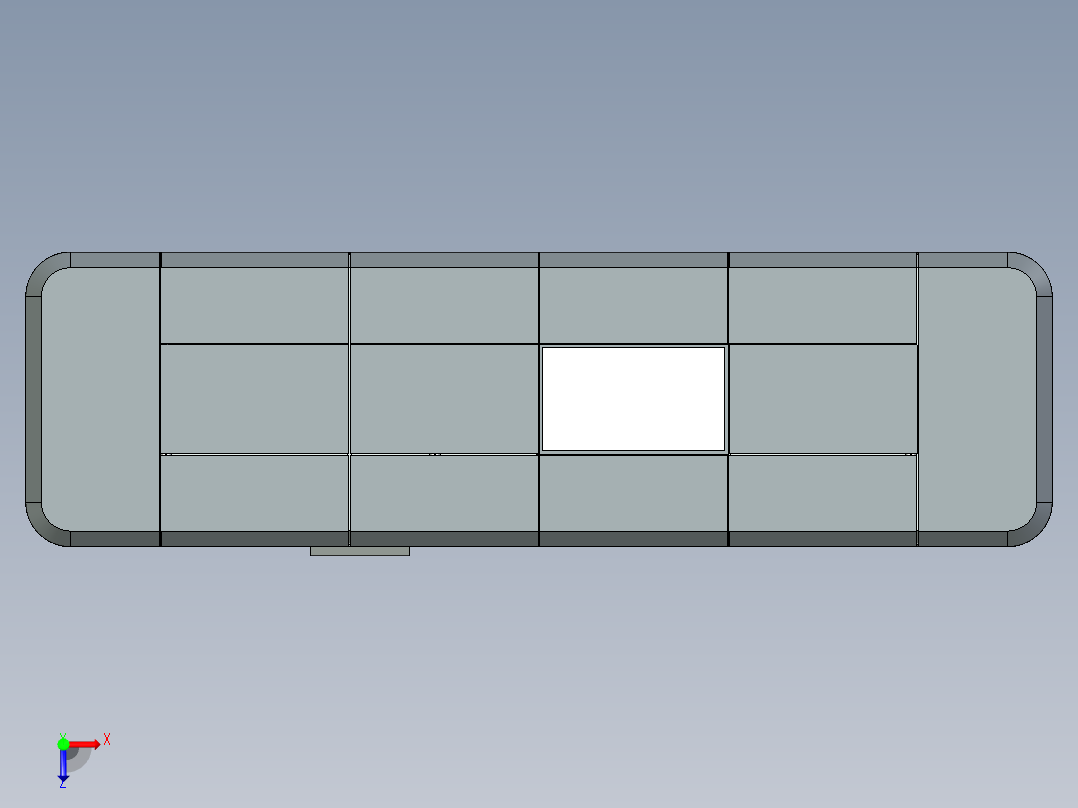 MS-太空舱三维模型俯视图