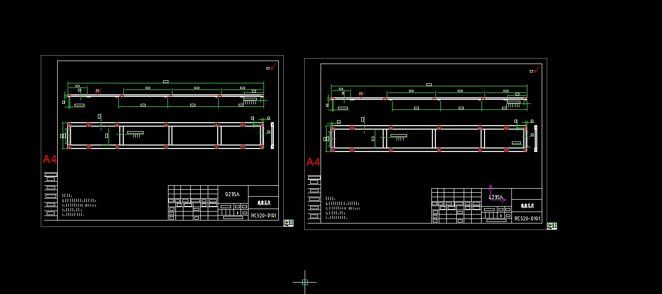 520全自动连续拉伸膜真空包装机图纸519915===2000