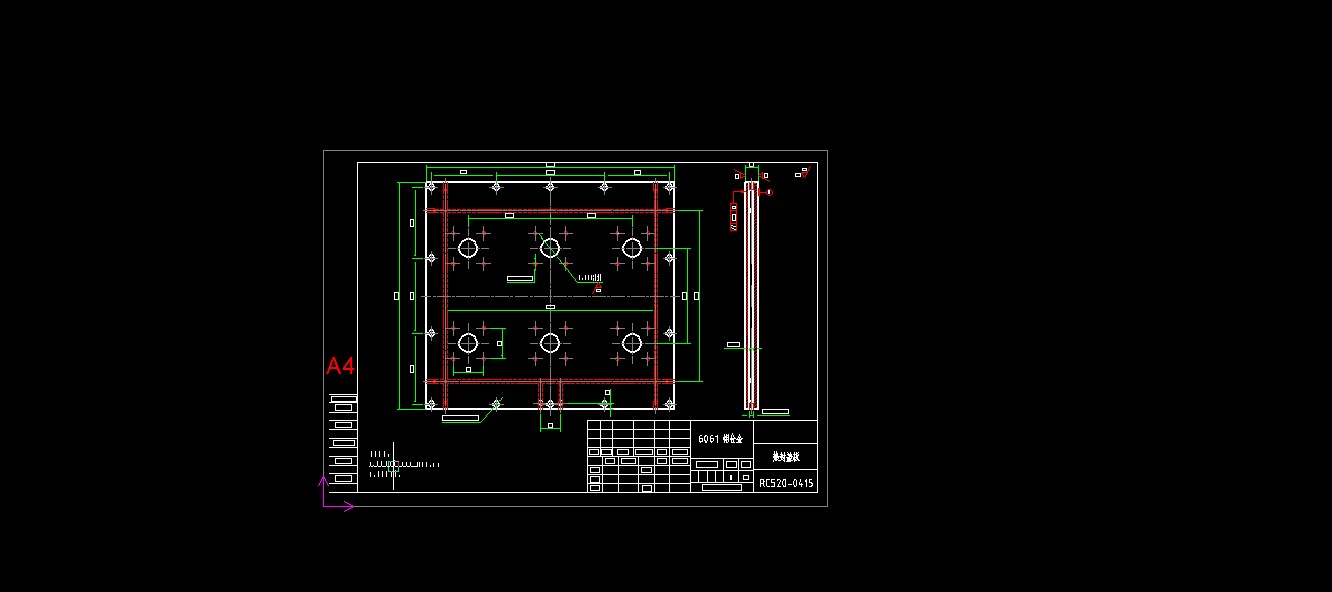 520全自动连续拉伸膜真空包装机图纸519915===2000