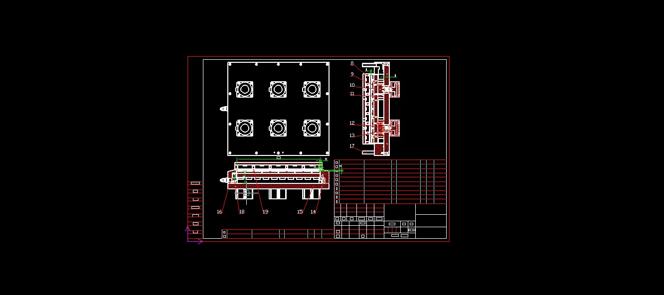 520全自动连续拉伸膜真空包装机图纸519915===2000