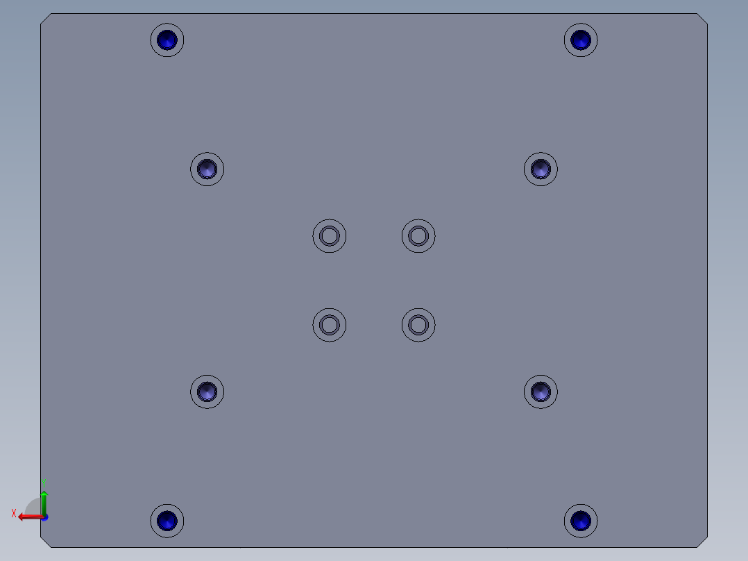 W68G 顶出式 贴胶治具后视图