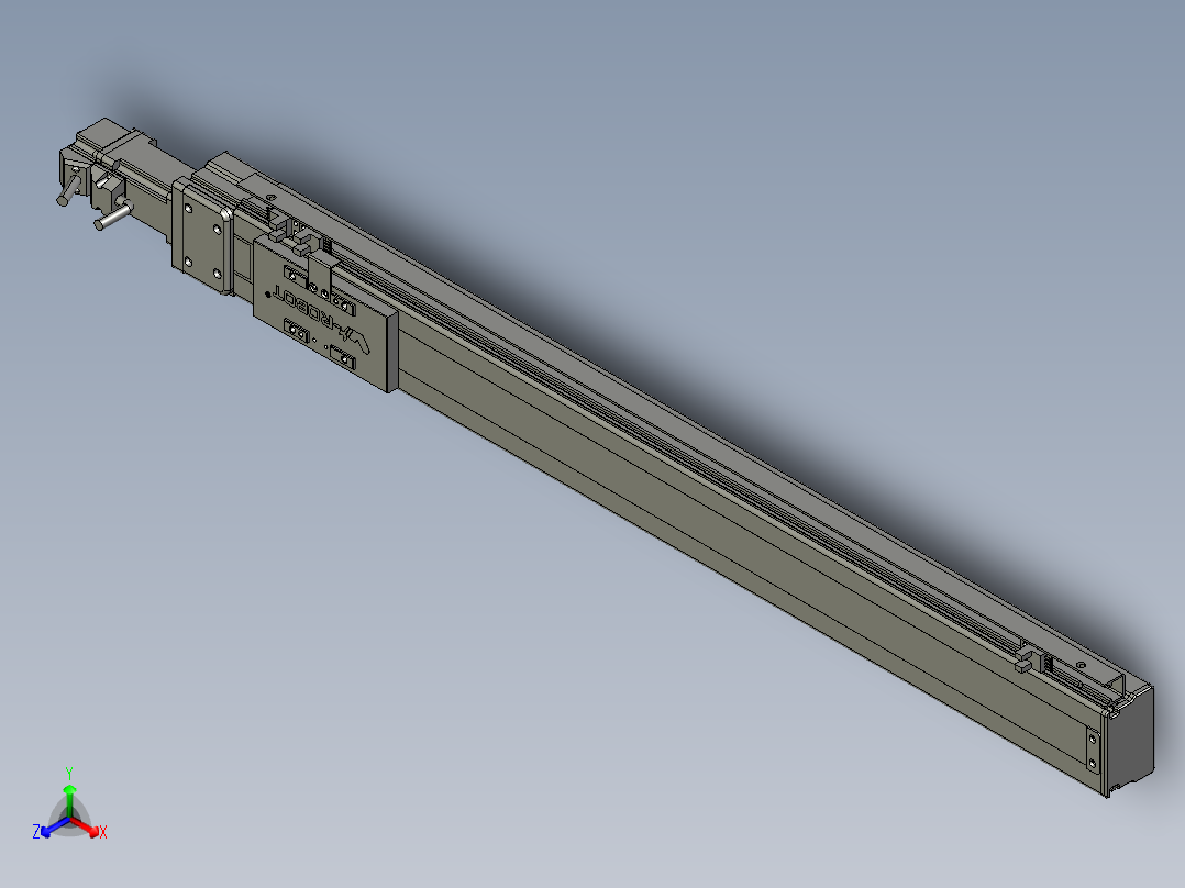 威洛博VT6-S600-BC-P10正等轴测图